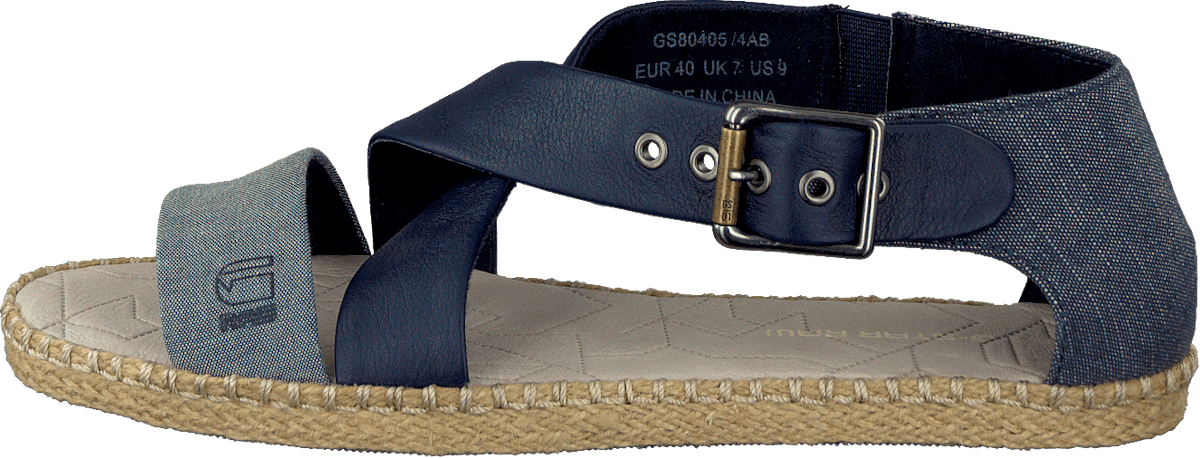 Aria Flat Salon Strap Dark Blue