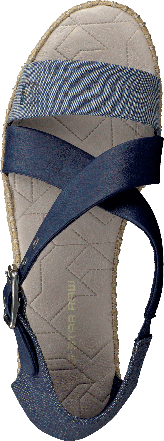 Aria Flat Salon Strap Dark Blue