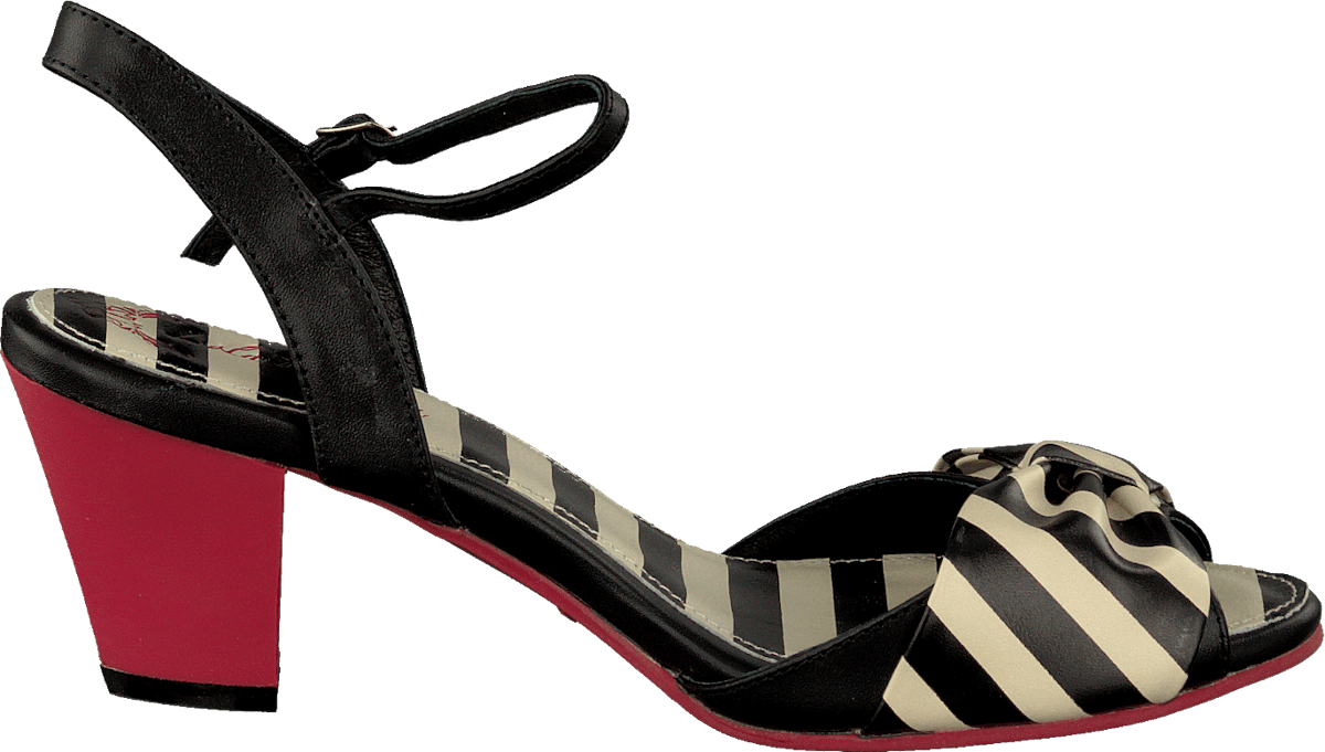 Elsie 411611-2 Black/white striped