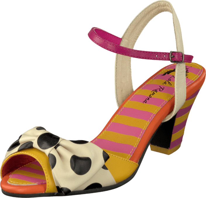 Lola Ramona - Elsie 411611-71 Yellow/creme/pink