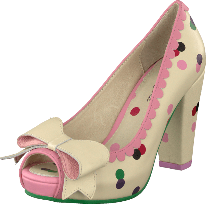 Lola Ramona - Angie P 412205-11 Creme/multi dots