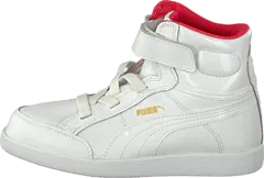 Puma - Puma Ikaz Mid Kids White-White-Geranium