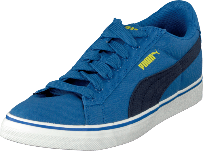 Puma - Puma S Canvas Vulc Jr Strong Blue-Peacoat