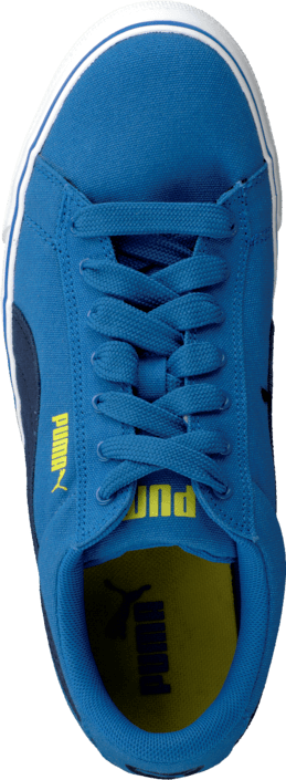 Puma - Puma S Canvas Vulc Jr Strong Blue-Peacoat