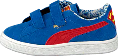 Puma - Suede Superman V Kids Blue/Red