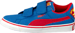 Puma - Puma S Vulc Cvs Superman Kids Strong Blue-High Risk Red