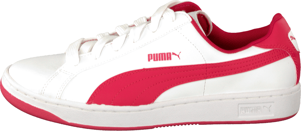 Puma Smash L Jr White-Geranium