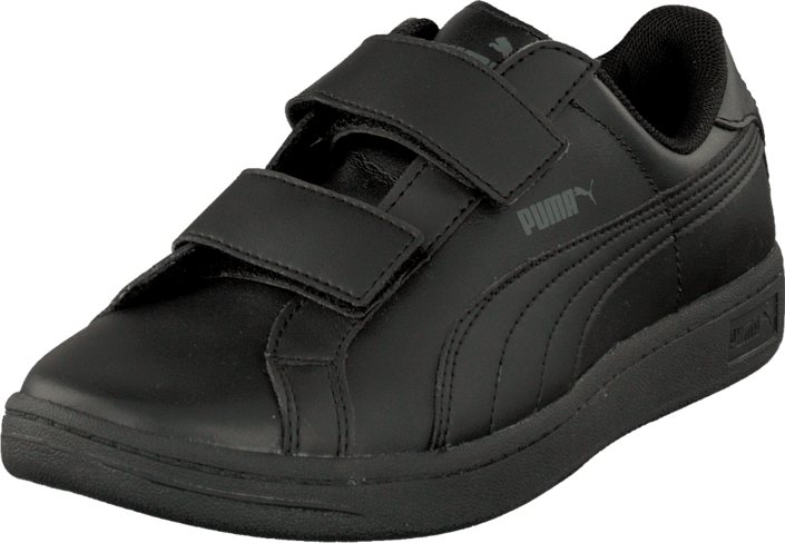 Puma - Puma Smash L V Kids Black-Black-Dark Shadow