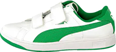 Puma - Puma Smash L V Kids White-Fern Green