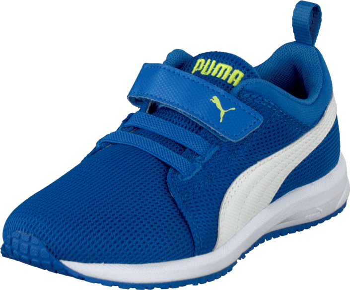 Puma - Carson Runner V Kids Strong Blue-White
