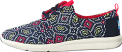 Toms - Del Rey Sneaker Navy Multi Woven