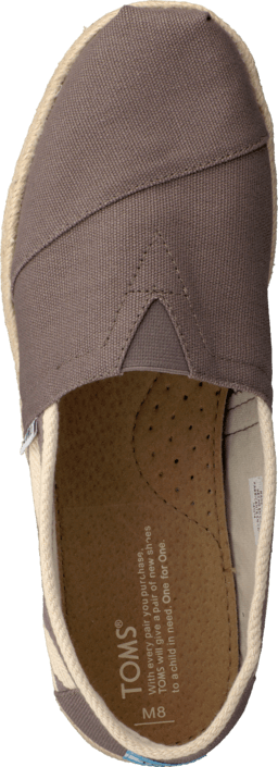 Toms - University Classic Grey Stipes