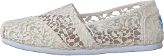 Toms - Seasonal Classics White Lace Leaves