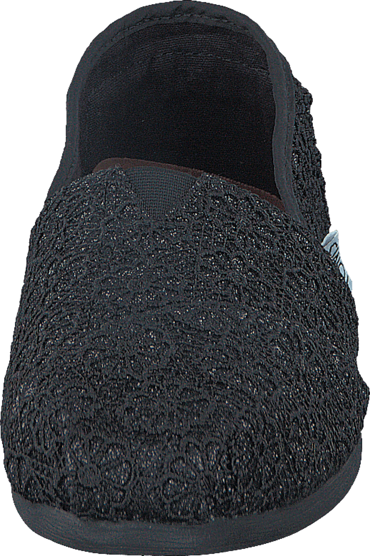 Seasonal Classics Black Crochet Glitter