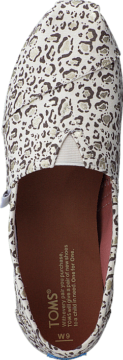 Toms - Seasonal Classics Natural Bobcat with Gold Foil