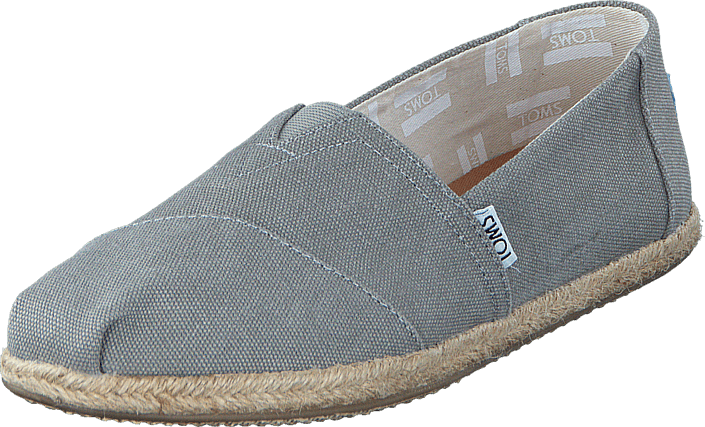 Toms - Seasonal Classics Drizzle Grey Washed Canvas