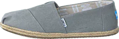 Toms - Seasonal Classics Drizzle Grey Washed Canvas