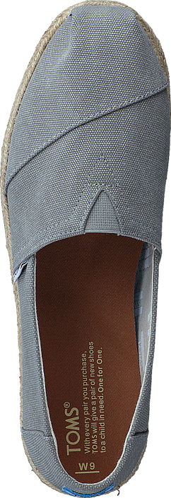Toms - Seasonal Classics Drizzle Grey Washed Canvas