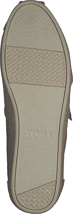 Toms - Seasonal Classics Natural Metallic Linen