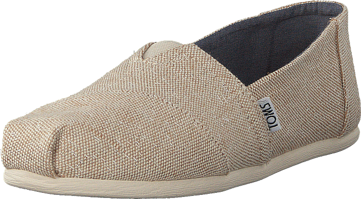 Toms - Seasonal Classics Natural Metallic Linen
