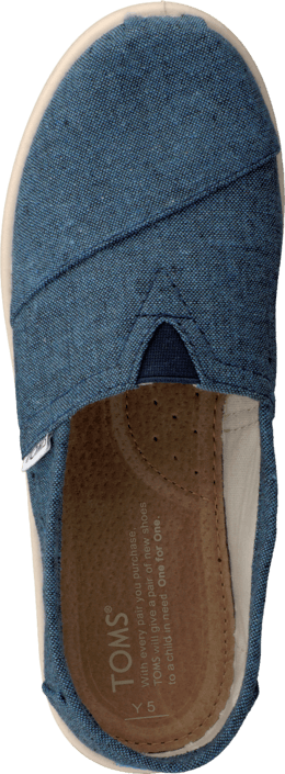 Toms - Seasonal Classic Jr Navy Chambray