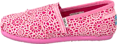 Toms - Classics Kids Pink Crochet