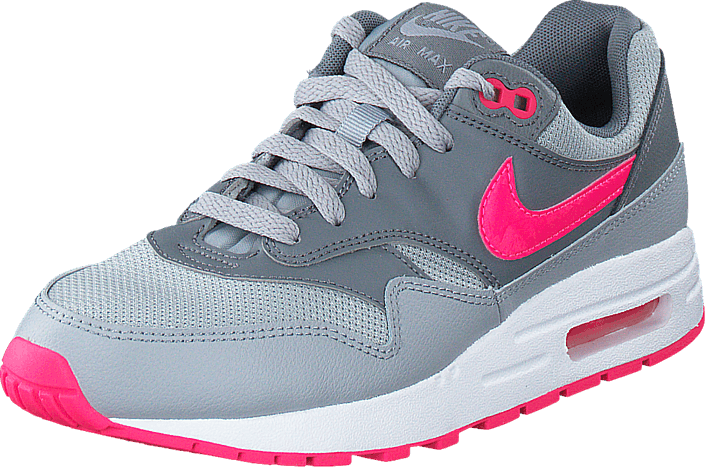Nike - Nike Air Max 1 (Gs) Wolf Grey/Hypr Pink-Cl Gry-Wht