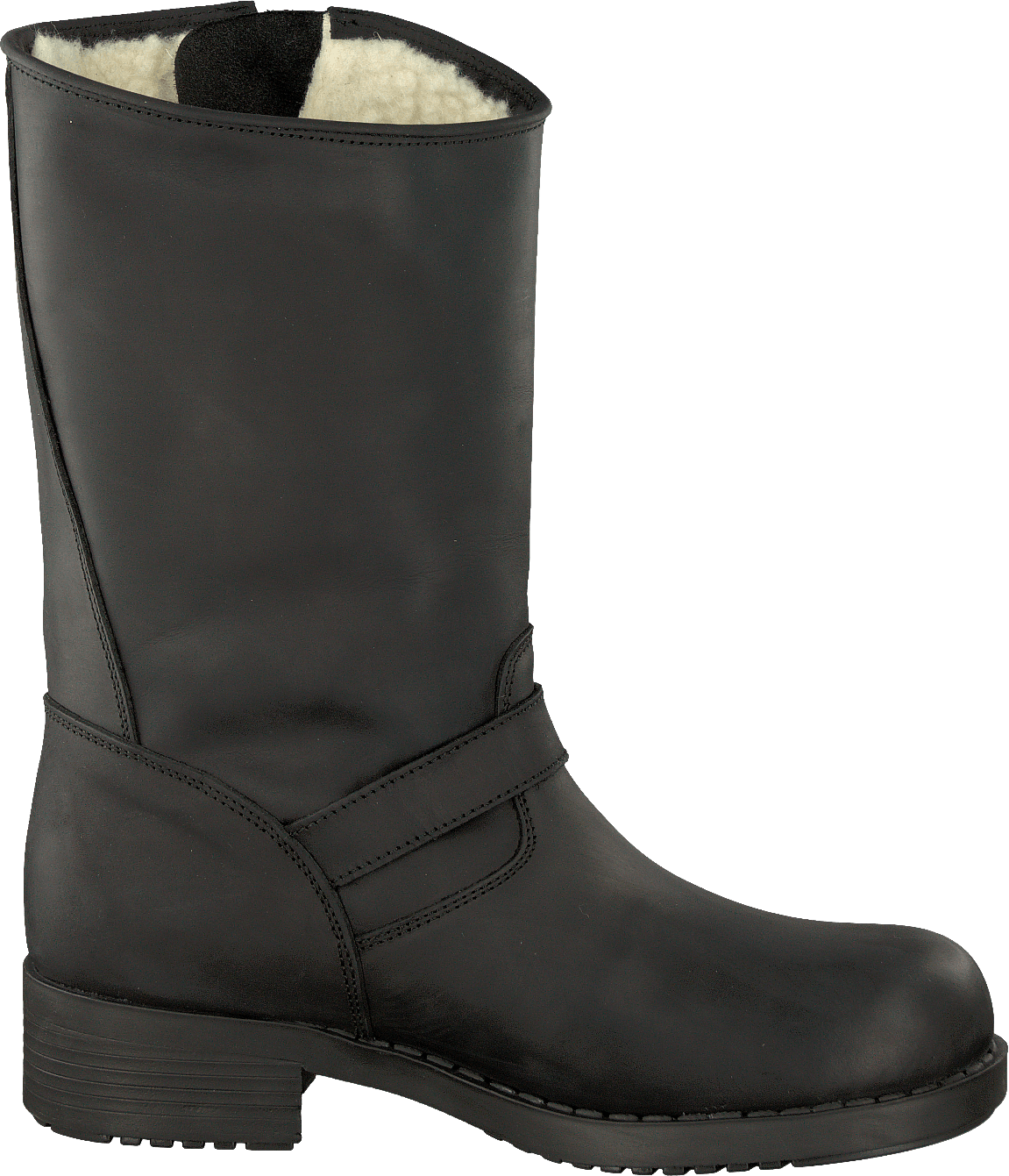 Mid Boot Warm lining Black/Silver