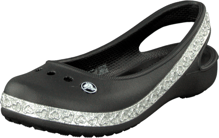 Buy Crocs Genna II Hearts Flat GS Black 