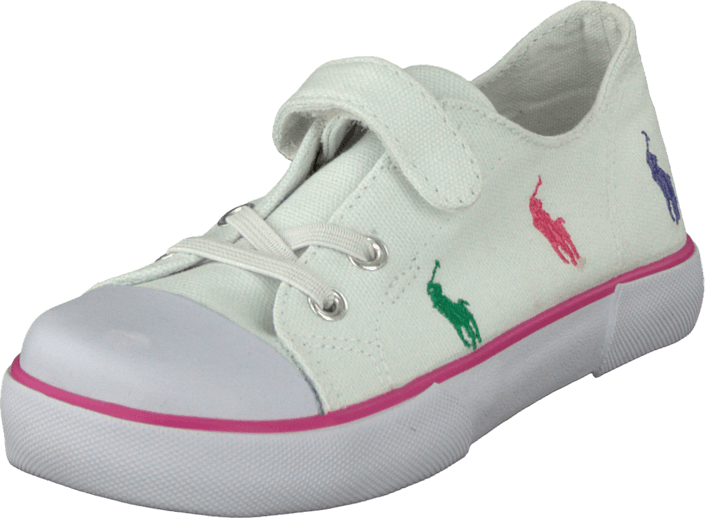 Ralph Lauren Junior - Bal Harbour Cap Toe Repeat White