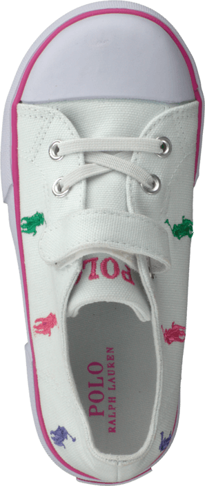Ralph Lauren Junior - Bal Harbour Cap Toe Repeat White