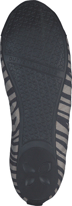 Butterfly Twists - KATE WHITE ZEBRA/BLACK