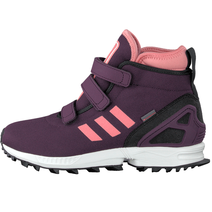Buy Adidas Originals Zx Flux Winter Cf K Merlot Peach Pink Ftwr