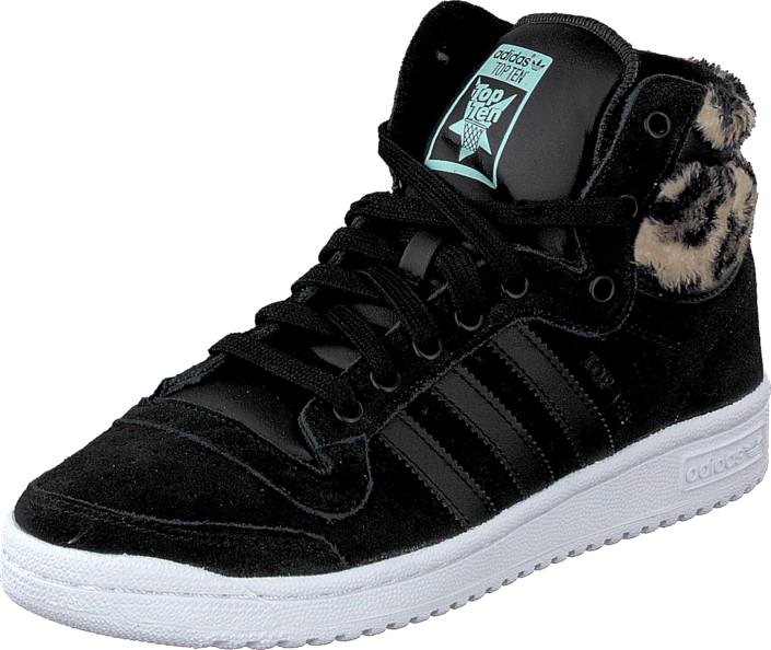 adidas Originals - Top Ten Hi W Core Black/Core Black/Mist