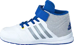 adidas Sport Performance - Jan Bs 2 Mid C Ftwr White/Clear Onix/Eqt Blue