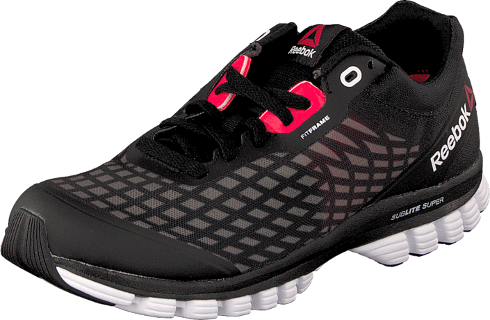Reebok - Sublite Super Duo Black/Neon Cherry/Shark/White