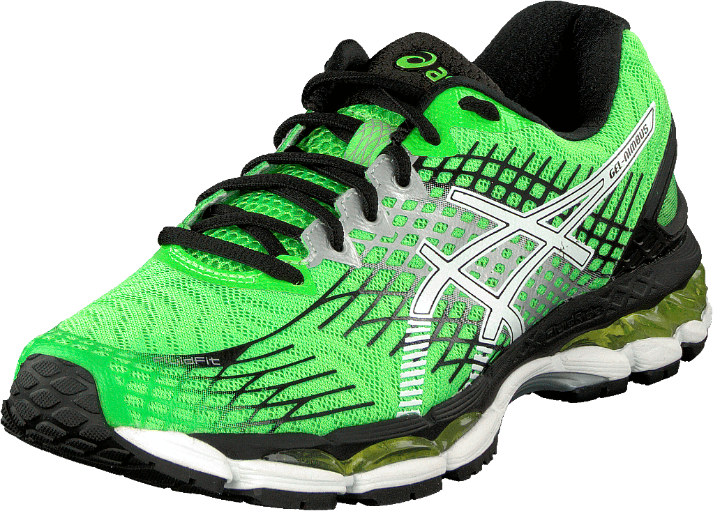 Gel Nimbus 17 Green/White/Black