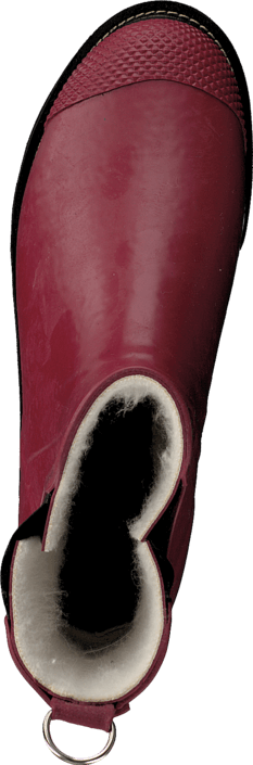 Ilse Jacobsen - Short Rubberboot Flat Sole Wine