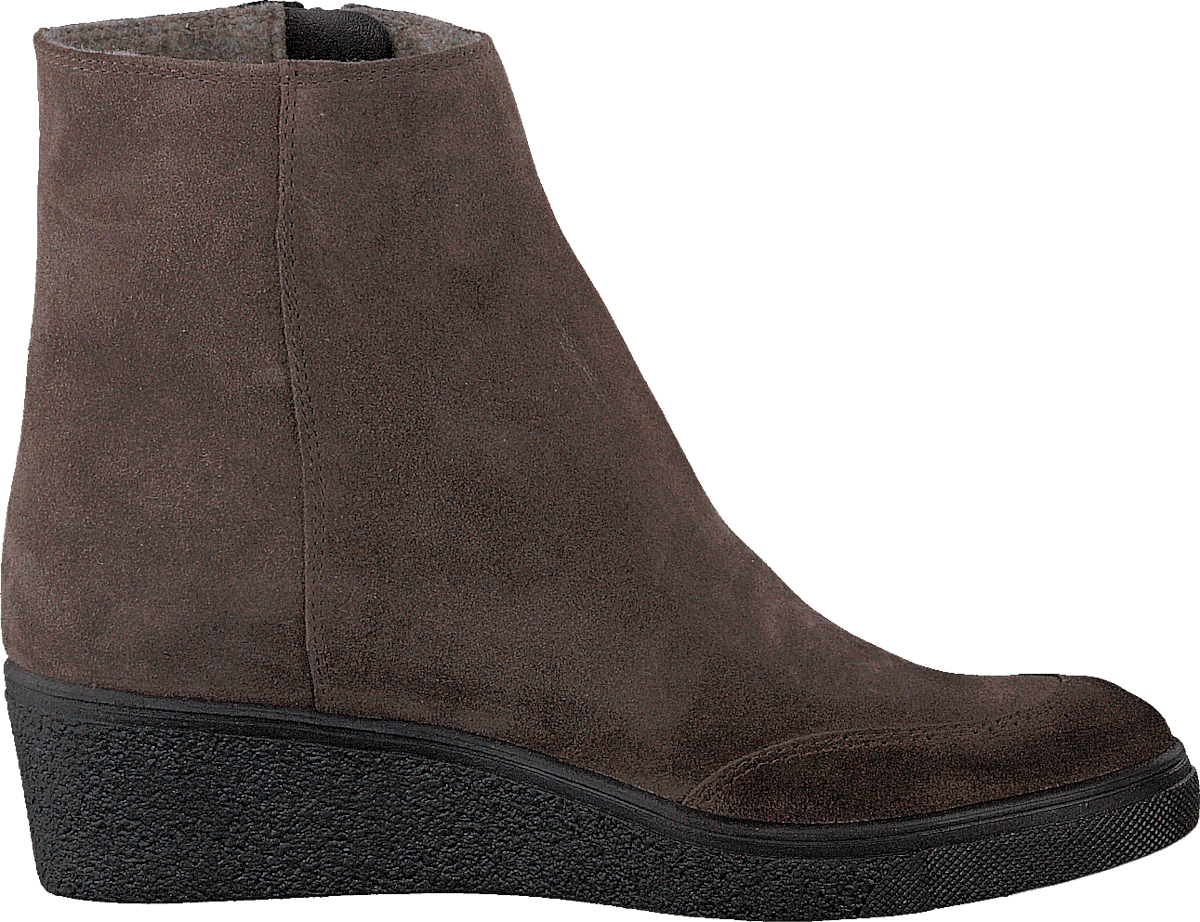 Platform Ancle Boots Chocolate