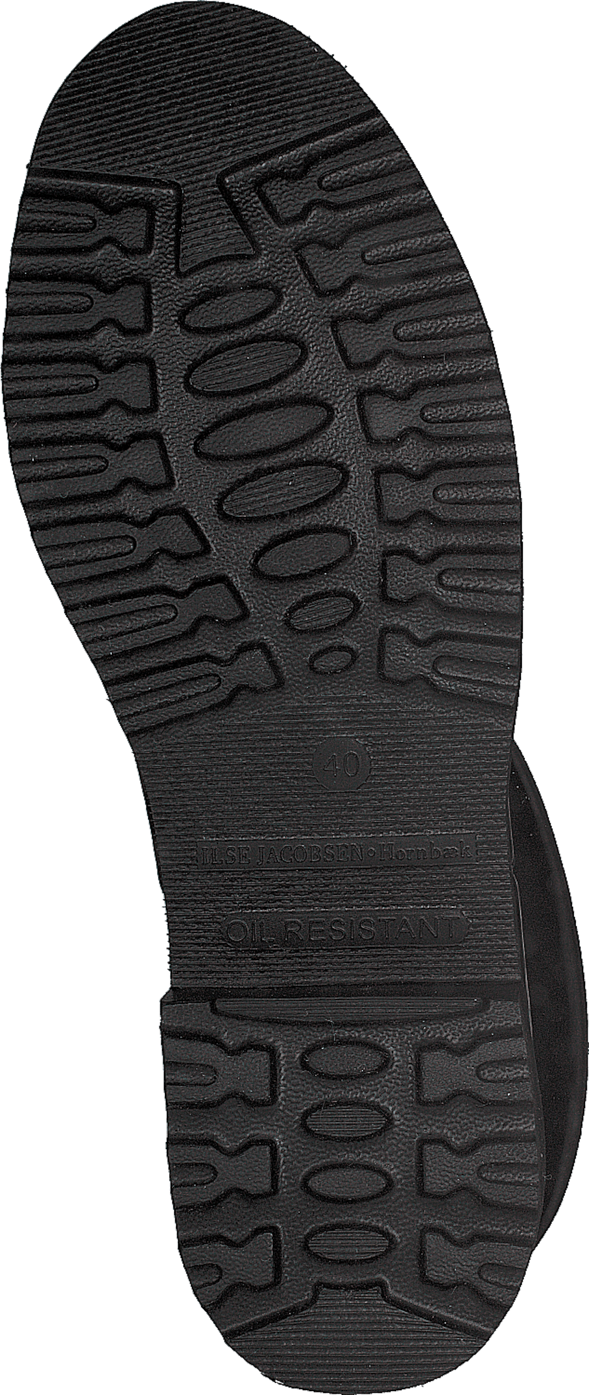 Rubber Boot With Neoprene Shaft Black