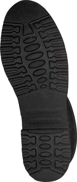 Ilse Jacobsen - Rubber Boot With Neoprene Shaft Black
