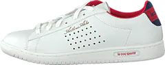Le Coq Sportif - Arthur Ashe Int Sport Jaquard Optical White/Vintage Red