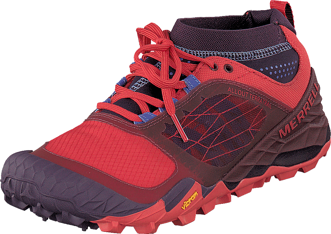 All Out Terra Trail Wild Plum/Red
