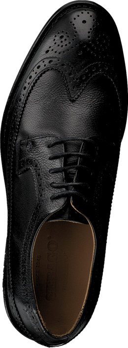 Sebago - Collier Wing Tip Black Leather