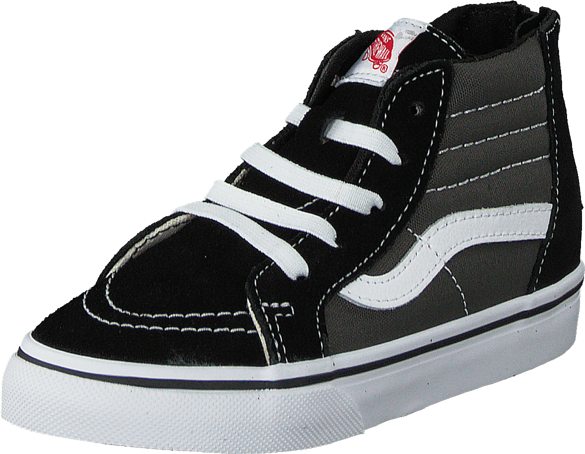 SK8-Hi Zip (2 Tone) Black/Charcoal