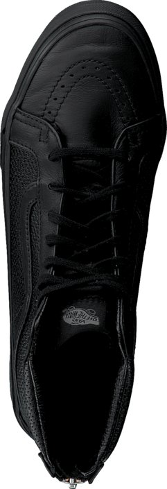 Vans - SK8-Hi Slim Zip (Perf Leather) Black/Black