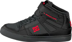 DC Shoes - Spartan High Se B Shoe Black/Athletic Red/Battleship