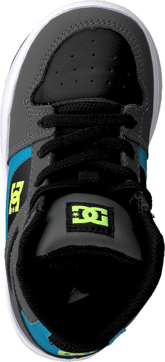 DC Shoes - Rebound Ul Black/Armor/Turquoise