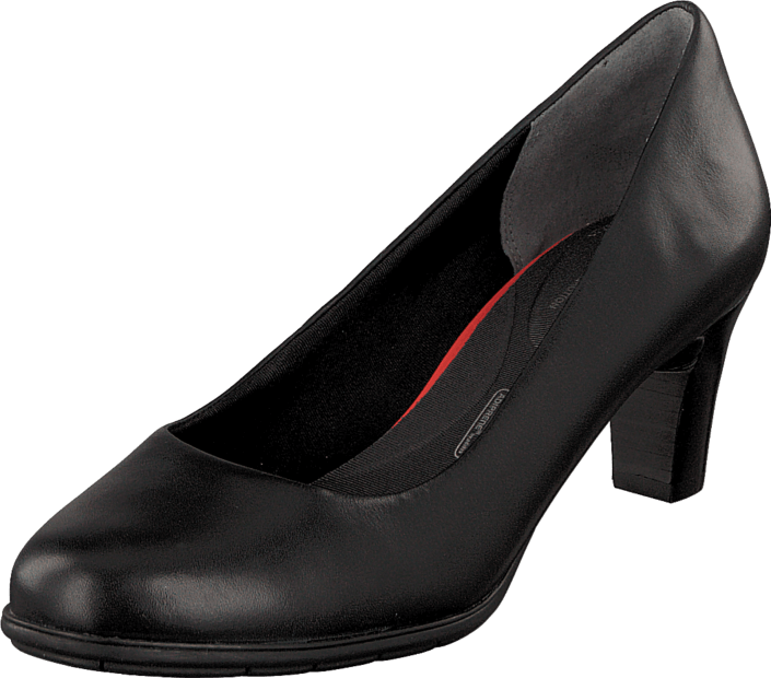 Rockport - Total Motion 60Mm Heel Black Burn Calf