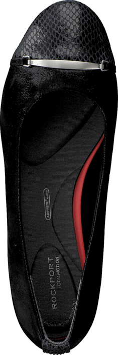 Rockport - Total Motion Layer Captoe Black Sparkle Suede
